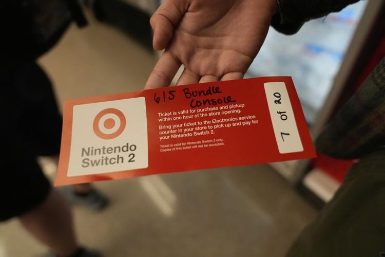 Eager fans endure long lines for the Nintendo Switch 2 launch