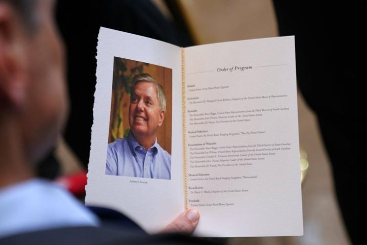 Lindsey Graham honored with memorial services in Washington, in photos