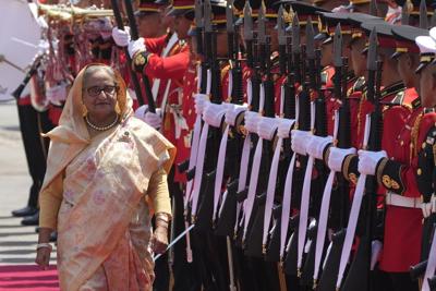 Bangladesh's interim government bans the former ruling party of ousted Prime Minister Sheikh Hasina
