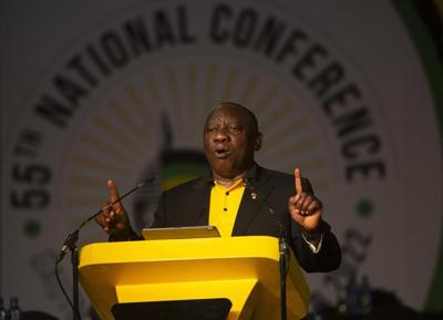 South African leader urges his ANC party to fight corruption