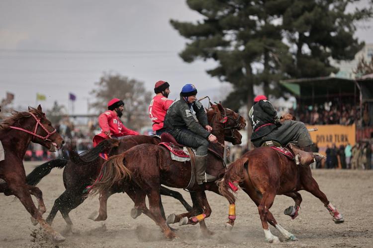 Photos capture Afghanistan’s traditional buzkashi tournament near Kabul