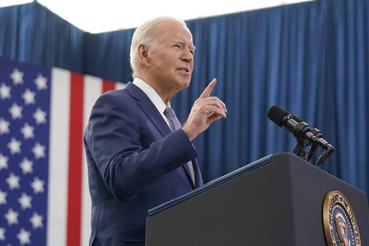 Biden visits North Carolina, a state he hopes to win in November, to promote internet access