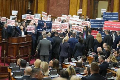 An election for control of Serbia's capital is to be rerun following opposition fraud claims