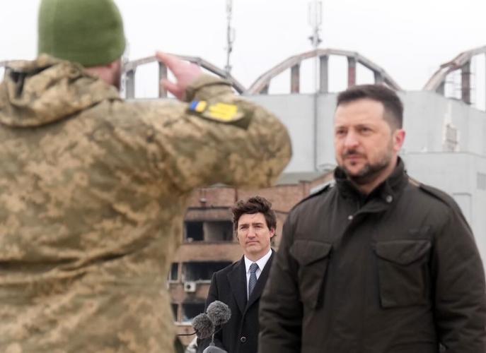 Trudeau visits Kyiv, predicts victory for Ukraine on invasion's two-year anniversary