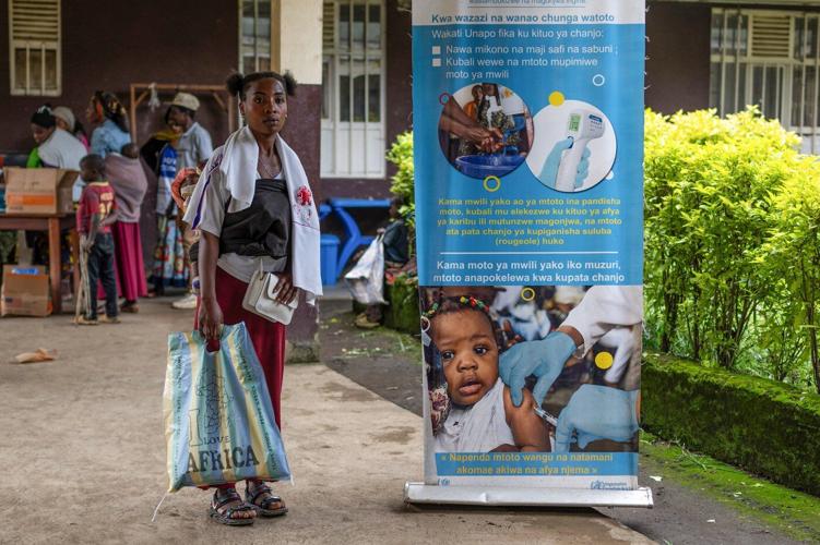 Measles vaccinations begin in rebel-held Congo almost a year after deadly outbreak
