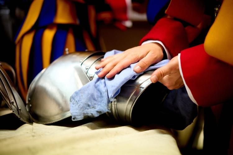 The Pontifical Swiss Guard’s newest recruits join the world's oldest standing army, in photos