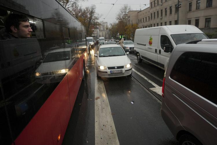 Protesters in Serbian cities block traffic, standing in silence for the victims of roof collapse