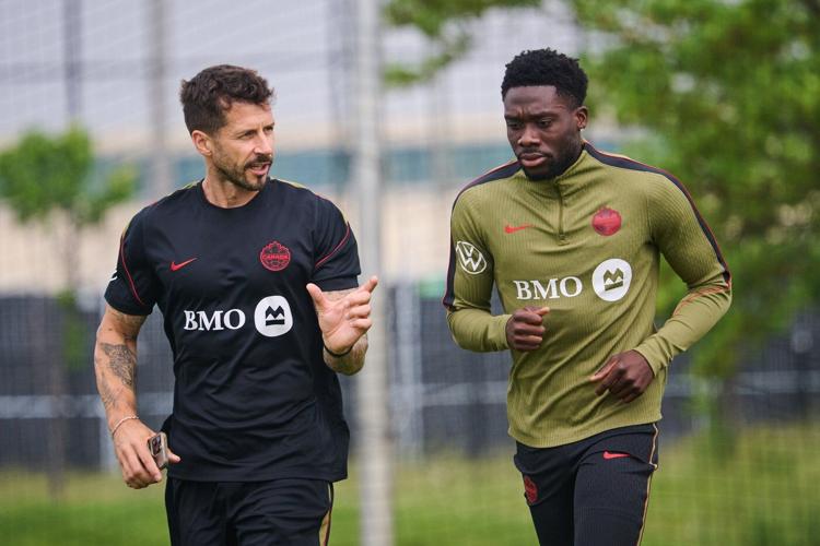 Canada trains in Vancouver ahead of second World Cup match