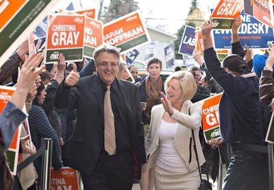 Husband of ex-premier questions why Smith's spouse sitting in on government meetings