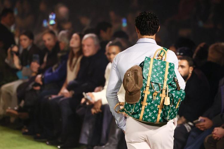 Pharrell opens Vuitton’s monogram anniversary year with cinematic menswear show