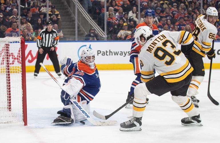 With skid in the rearview mirror, Bruins aim to build off impressive win over Oilers