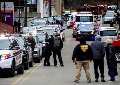 Officer killed, 2nd wounded in western Pennsylvania shootout