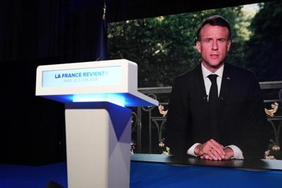 French President Macron calls a snap legislative election after defeat in EU vote