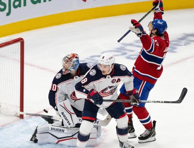 Nick Suzuki has eventual winner as Canadiens beat Blue Jackets 5-1