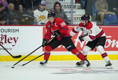 Ritchie, Rehkopf lift White to win in CHL's top prospects game