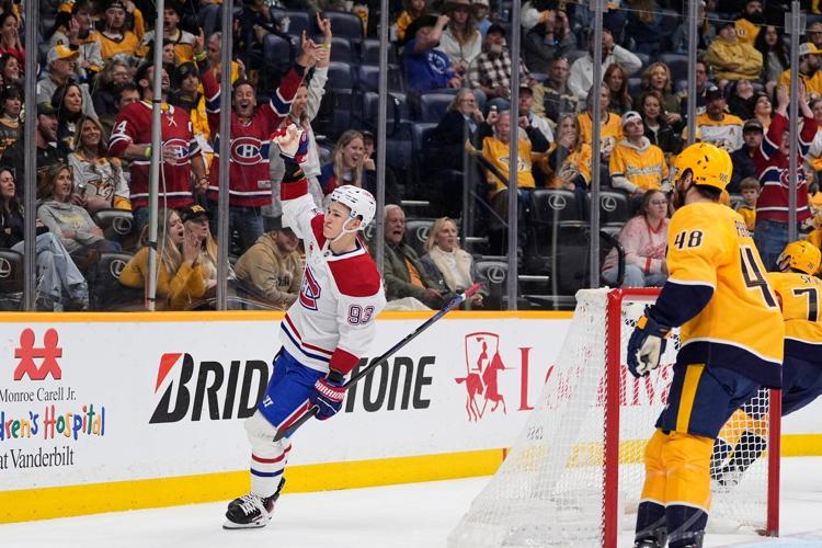 Canadiens win fourth straight by beating Predators 4-1