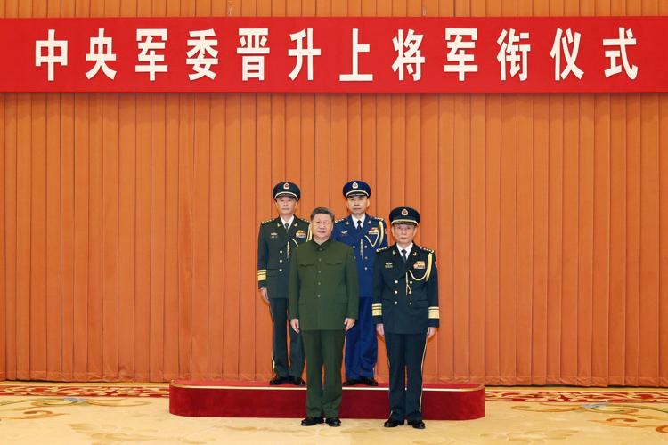 China’s military promotes 2 new generals after anti-corruption purge thins ranks