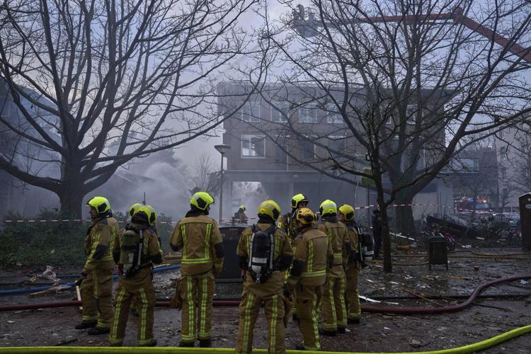 An explosion has caused several injuries and damaged apartments in a Dutch city