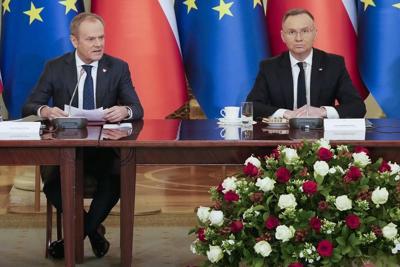 More to do on defence, Trudeau says after meetings with Polish leaders in Warsaw