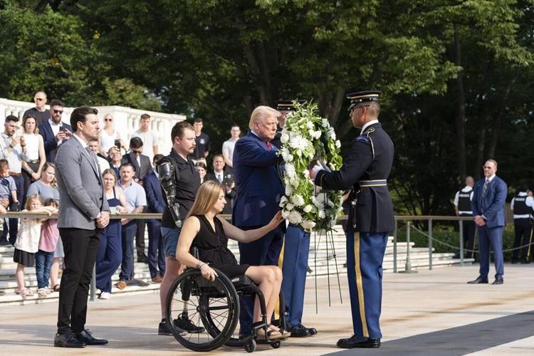 Trump tries to connect Harris to the chaotic Afghanistan War withdrawal on anniversary of attack