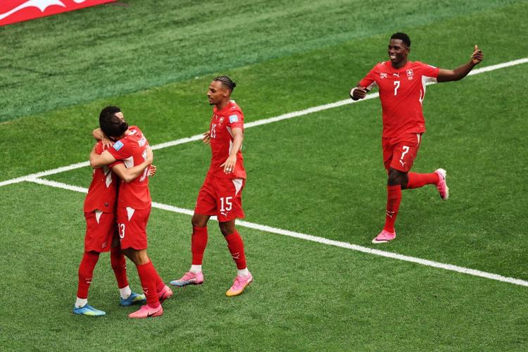 Canada falls 2-1 to Switzerland, advances to FIFA World Cup knockout round