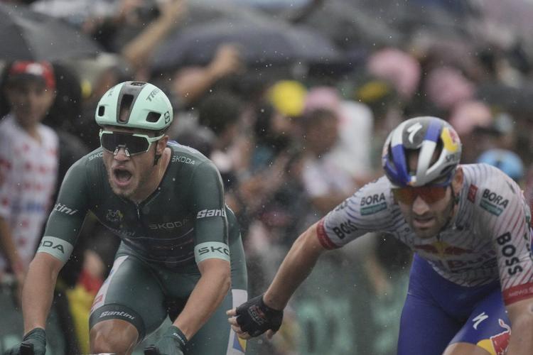 Italian sprinter Milan takes 2nd stage win at Tour de France, Pogačar maintains overall lead