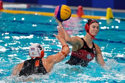 Olympic dream still alive for ��ɫtv women's water polo squad despite loss to Spain
