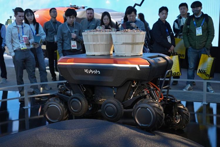 Farming tech is on display at CES as companies showcase their green innovations and initiatives