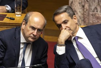 Greece's government wins vote of confidence in Parliament to begin a second 4-year term
