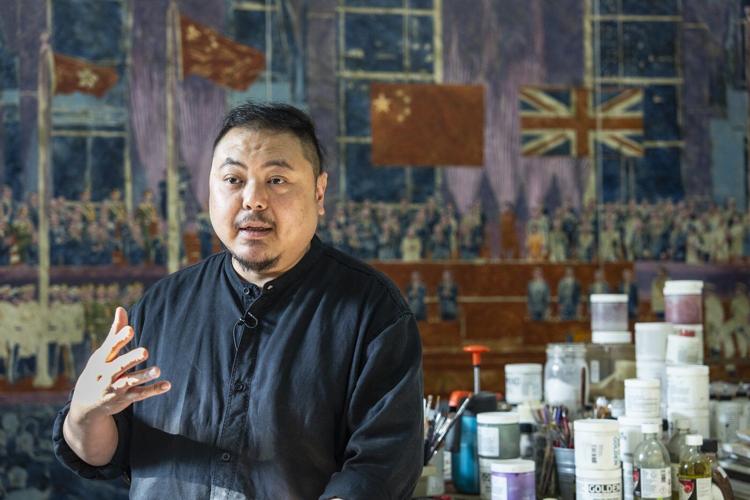 Hong Kong painter draws inspiration from city's recent history in works at Art Basel