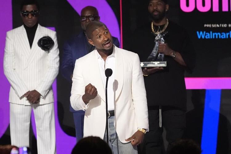 BET says 'audio malfunction' caused heavy censorship of Usher's speech at the 2024 BET Awards