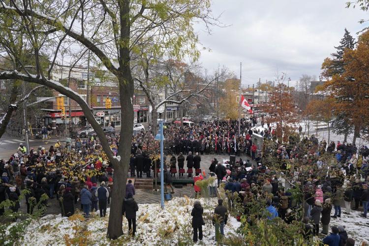Remembrance Day ceremonies in Toronto honour sacrifices made for freedom