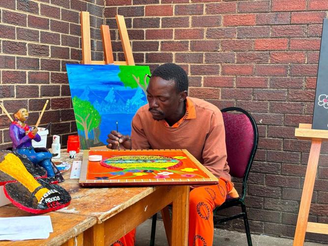 South African prisons open art galleries to showcase inmates' work