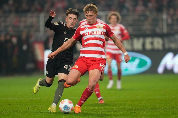 Union Berlin ends Bayern Munich's record 16-game winning streak with 2-2 draw in Bundesliga