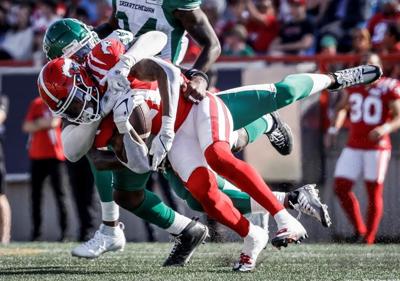 Stampeders' receiver Malik Henry out with season-ending knee injury