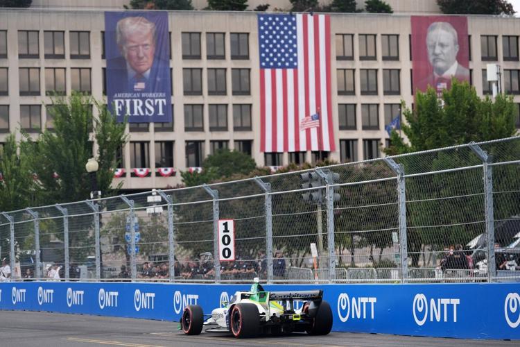 Trump will kick off the IndyCar race in the Beast before cars zoom through Washington's streets