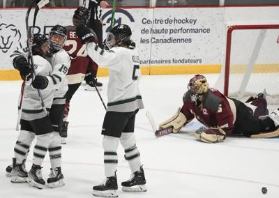 Pelkey scores OT winner as Boston spoils Montreal's thrilling PWHL home opener
