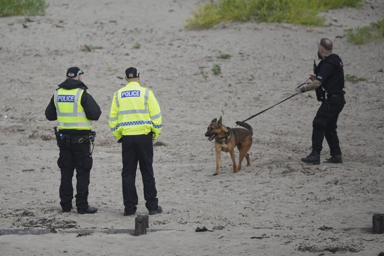 Seeing yellow: Massive police presence highly visible ahead of Trump's visit to Scotland