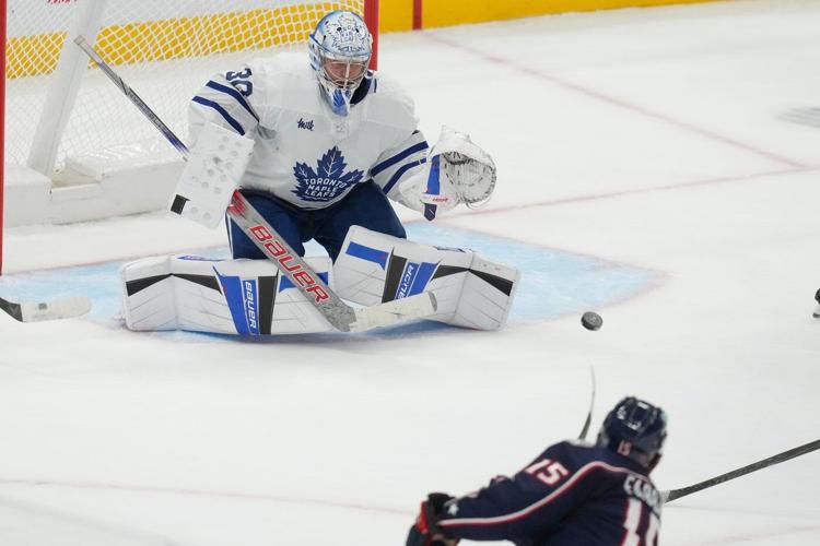 Sillinger, Olivier lead Blue Jackets to 6-3 win over Maple Leafs for third straight win