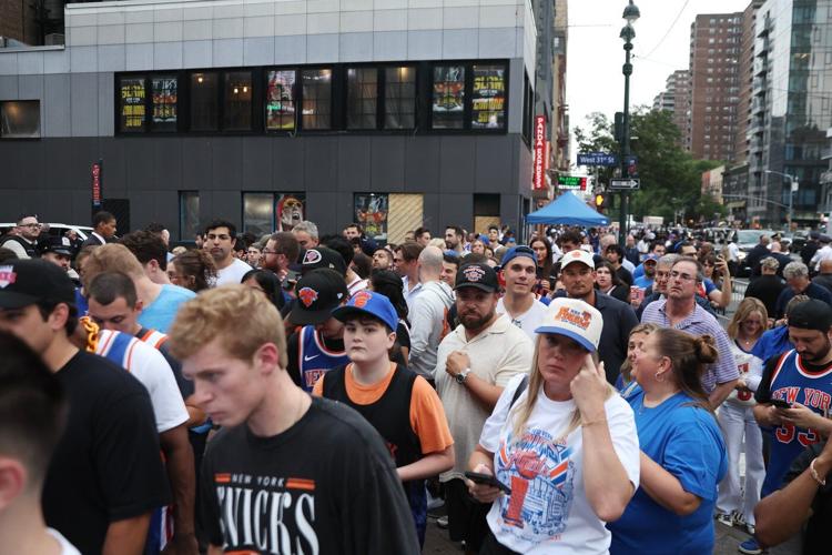 A dream day for New York fans with Knicks on the road to clinch and Brazil vs. Morocco in World Cup