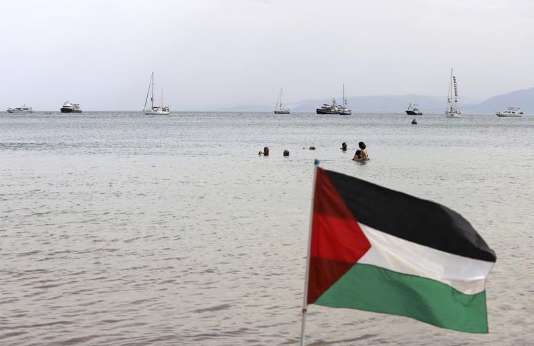 An activist flotilla on a mission to Gaza says it was attacked again in Tunisia