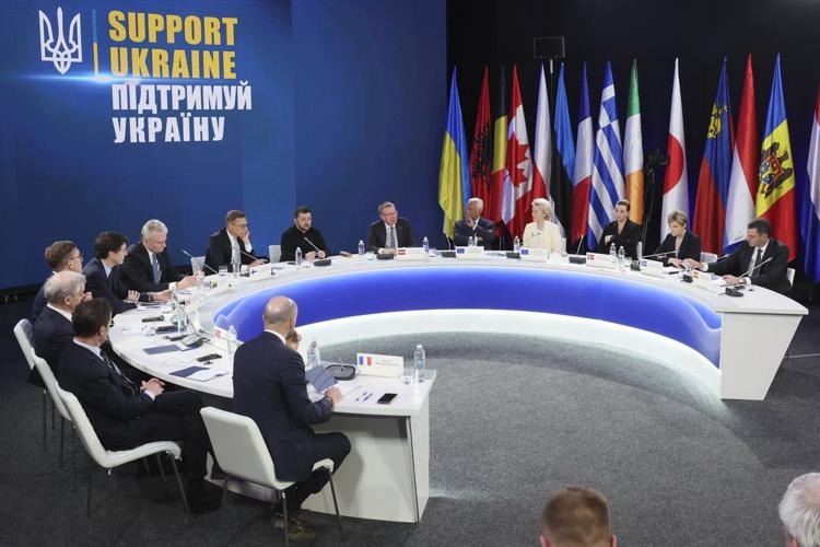 The Latest: Ukraine marks third anniversary of war as US shifts its policy under Trump