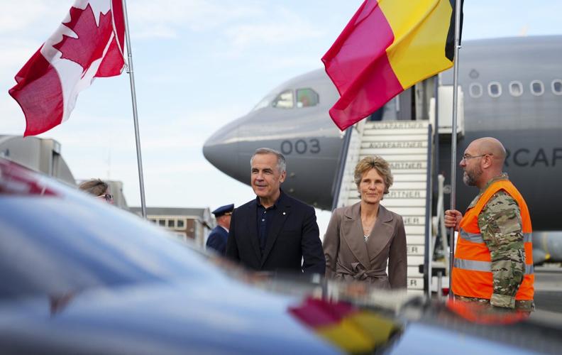 Prime Minister Carney in Brussels today for EU-Canada summit
