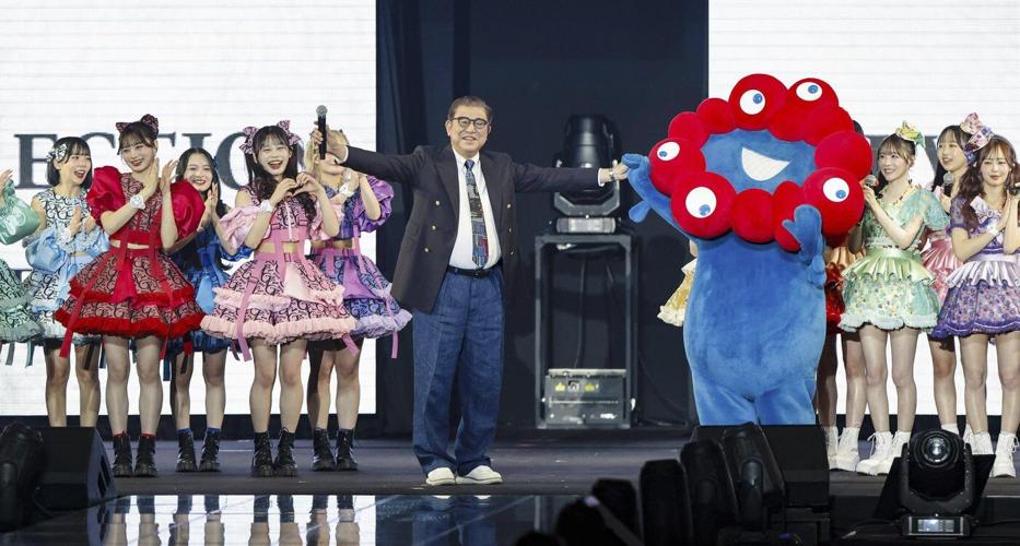 Japan's PM admits to being 'extremely nervous' as he swaps functionality for style at fashion show