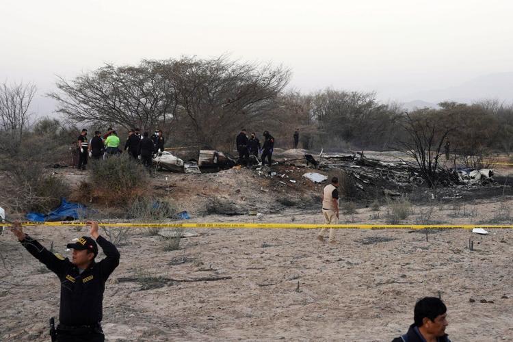Plane carrying tourists crashes in Peru, killing 13 on a Nazca Lines sightseeing flight