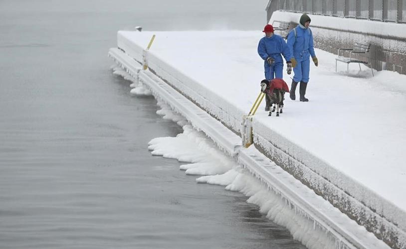 Extreme cold leaves thousands without power in Nordic countries while floods again hit Germany