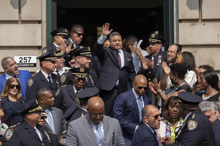Veteran police official Edward Caban becomes first Latino to head the NYPD