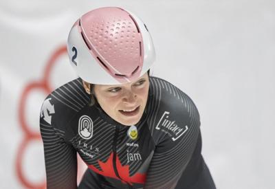 Canada wins two gold, two silver at short-track speedskating World Cup
