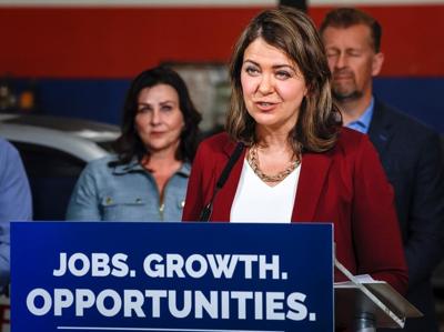 Smith says sovereignty act, RCMP replacement and pension plan not in UCP campaign