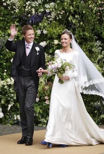 Prince William is usher at wedding of aristocrat the Duke of Westminster